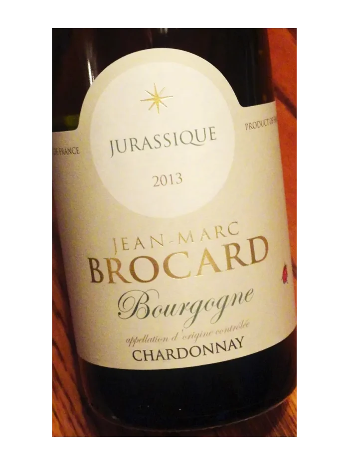 Jean-Marc Brocard Bourgogne Chardonnay Jurassique