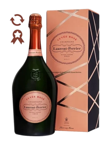 Laurent Perrier Rose Champagne 75 cl GIFT